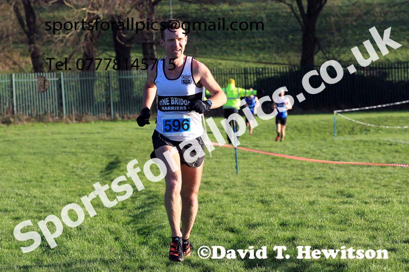 Mens Senior Masters, 2023 Birtley Cross Country Relays, County Durham. Photo: David T. Hewitson/Sports for All Pics